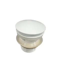 Донный клапан для ванны Astra-Form 08010048 клик-клак белый глянец